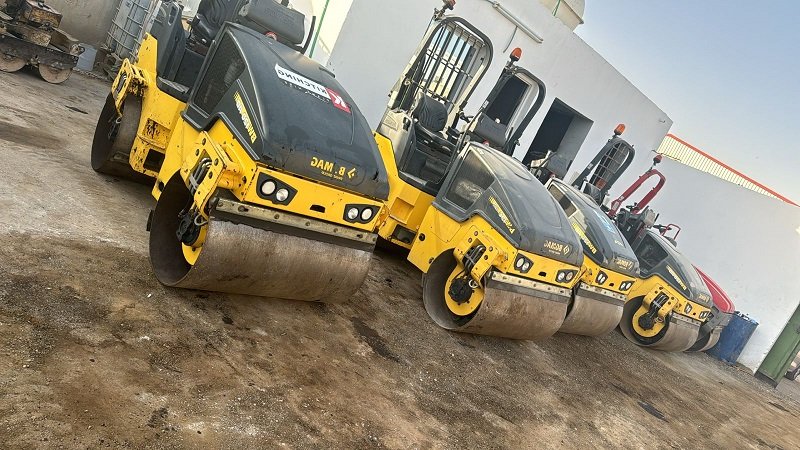 Compactors, Rollers, for Compaction of Soil, Available in Syria, In Good Condition