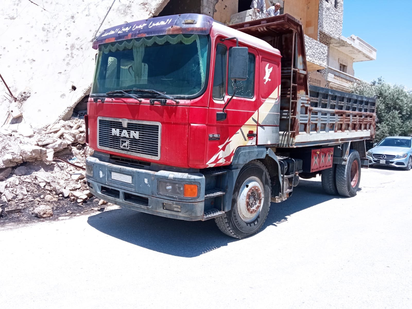 Dump Truck for sell in Syria, MAN Dump Truck, 10 Cubic Meter, Available in Homs