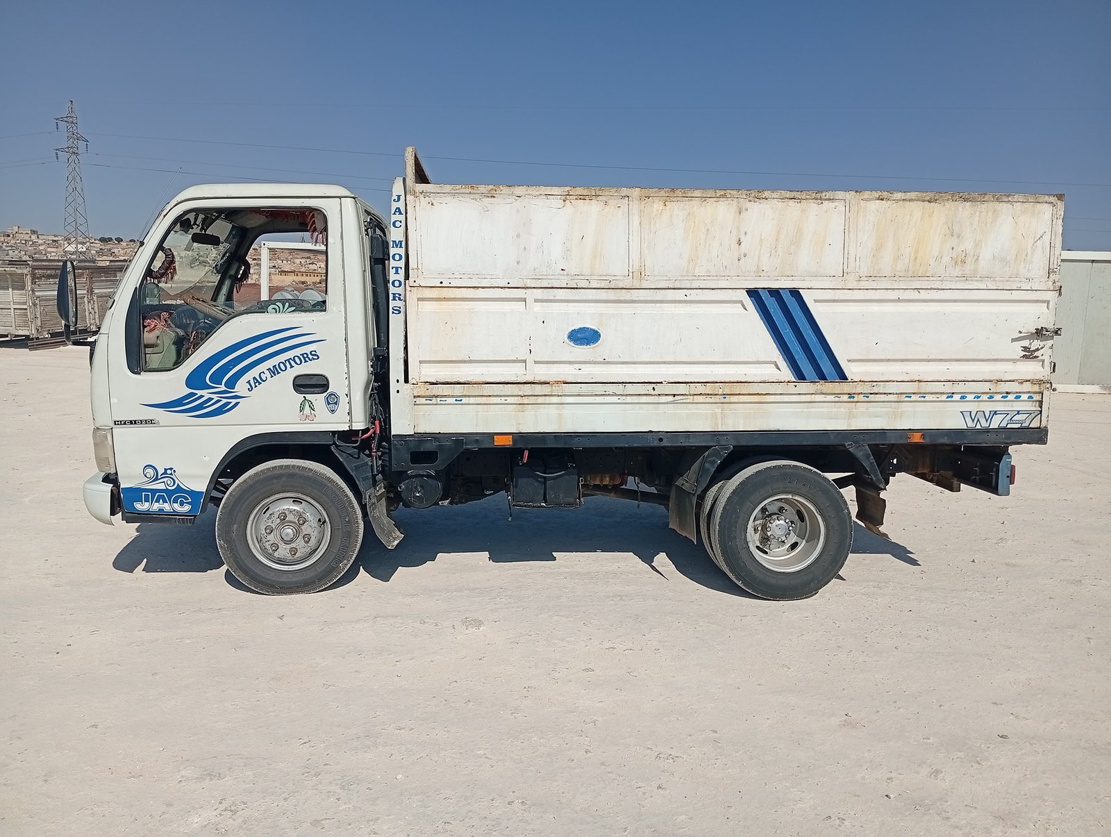 Syria trucks for sale, JAC Truck for sale, Model 2005, Sarmada Idlib