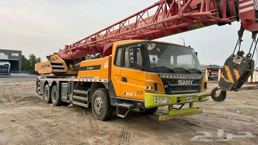 Cranes at Syria for Sell, Sany Crane for sell in Syria, Model 2014, Size 25 Ton