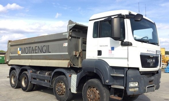 Dump Truck for sell in Syria, Man Dump Truck in Syria for sell, Good Motor
