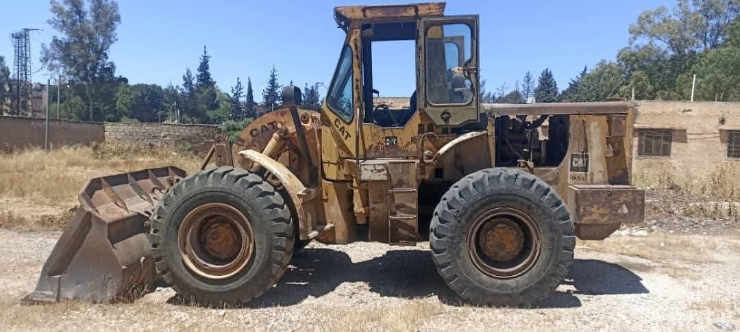 Caterpillar 950 loader, 1970 model, Shanjman push, located in Rural Damascus, heavy equipment market in Syria