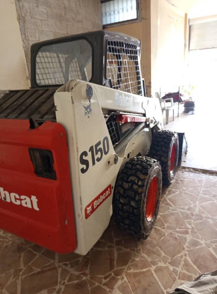 بوبكات S150 أوراق نظامية نظيف 100% , تواجد حلب , بيع وشراء التركسات في حلب