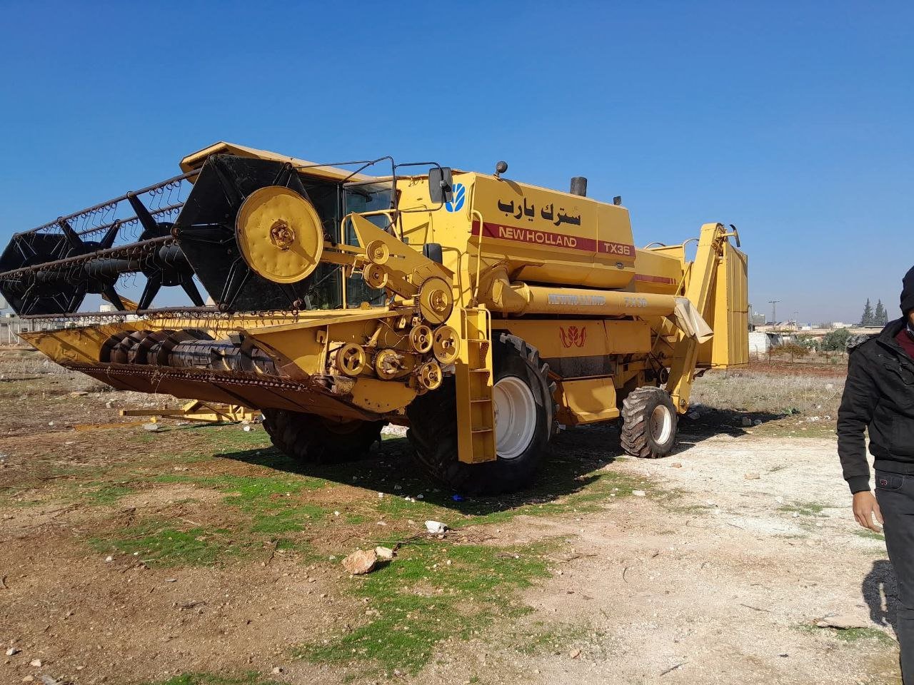 حصادة نيو هولاند للبيع في دمشق، حصادة نيو هولاند TX36 تواجد دمشق