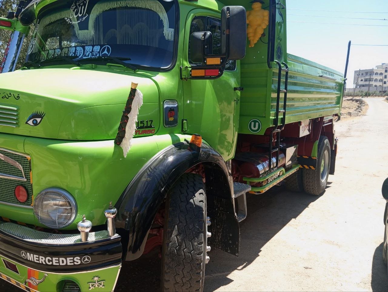 Dump Truck for Sale in Damascus, Mercedes 420 Dump Truck Model 1970 Located in Hama, Truck Market Syria