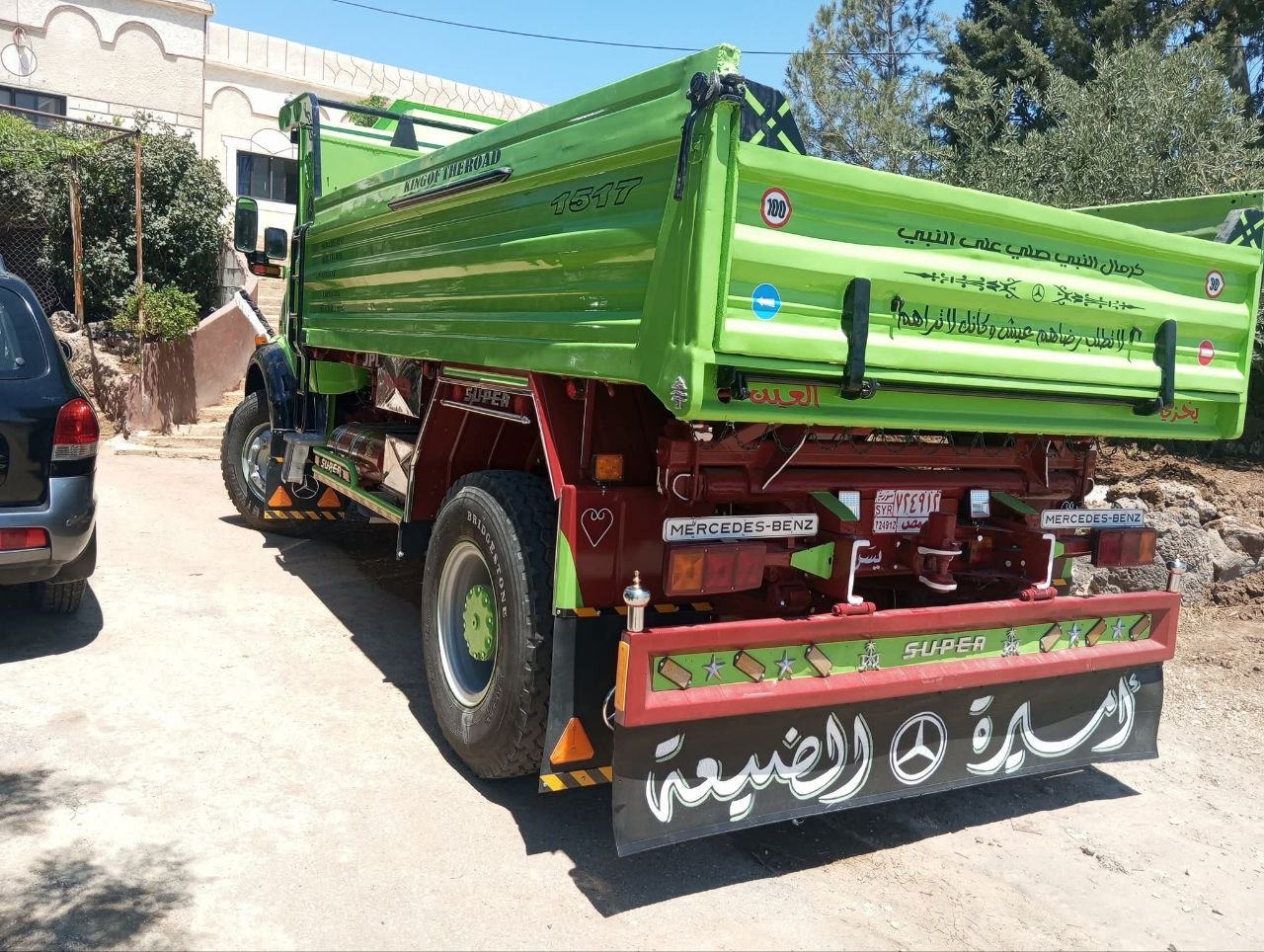 Dump Truck for Sale in Damascus, Mercedes 420 Dump Truck Model 1970 Located in Hama, Truck Market Syria
