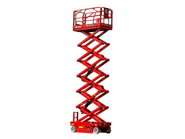 وكالة المعدات الصينية في سوريا, رافعة مقصية, سيزر لفت LGMG S1212II-Li موديل 2025 تواجد دمشق, سوق المعدات الثقيلة في سوريا