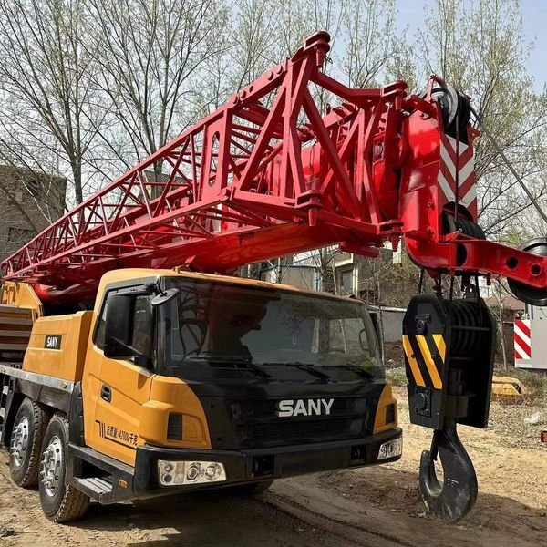 وكالة المعدات الصينية في سوريا, رافعة SANY STC500C5 مديل 2024 تواجد دمشق, سوق المعدات الثقيلة في سوريا