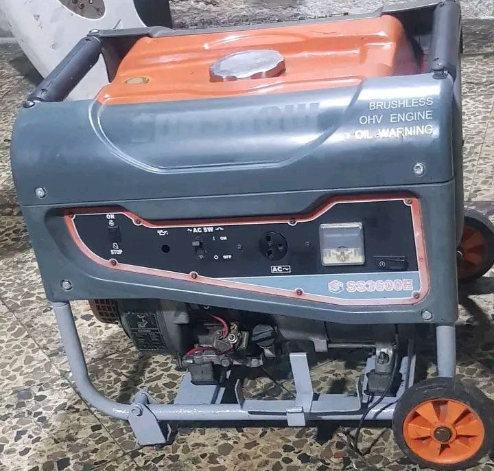 للبيع مولدة Sunshow في دمشق, مولد Sunshow 3600 شمعة موديل 2002 تواجد دمشق, سوق المولدات الكهربائية في سوريا