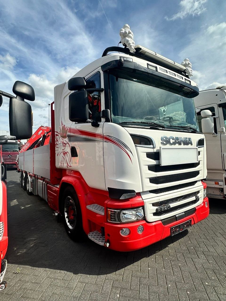 Scania Truck for Sale in Damascus, 2017 Scania V8 R520 in Good Condition, Located in Damascus, Largest Market for Trucks and Heavy Equipment