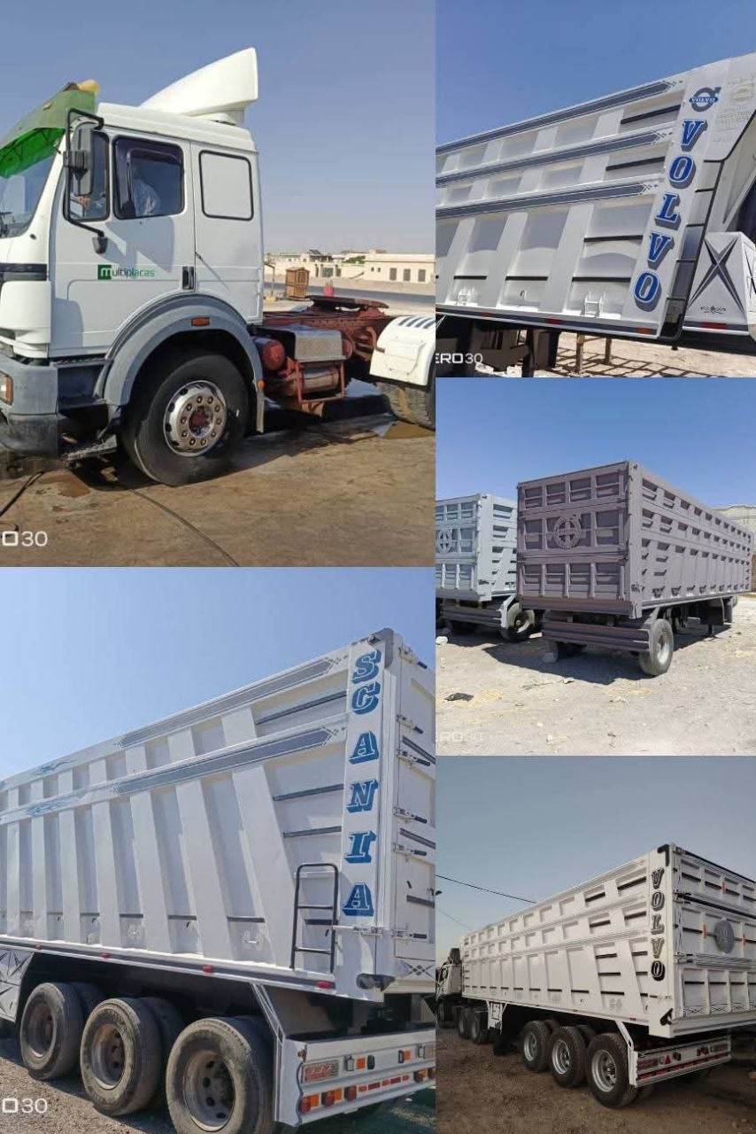 Mercedes Trailer for Sale in Syria, 2010 Mercedes Model in Excellent Condition, Located in Damascus, Best Heavy Truck Deals
