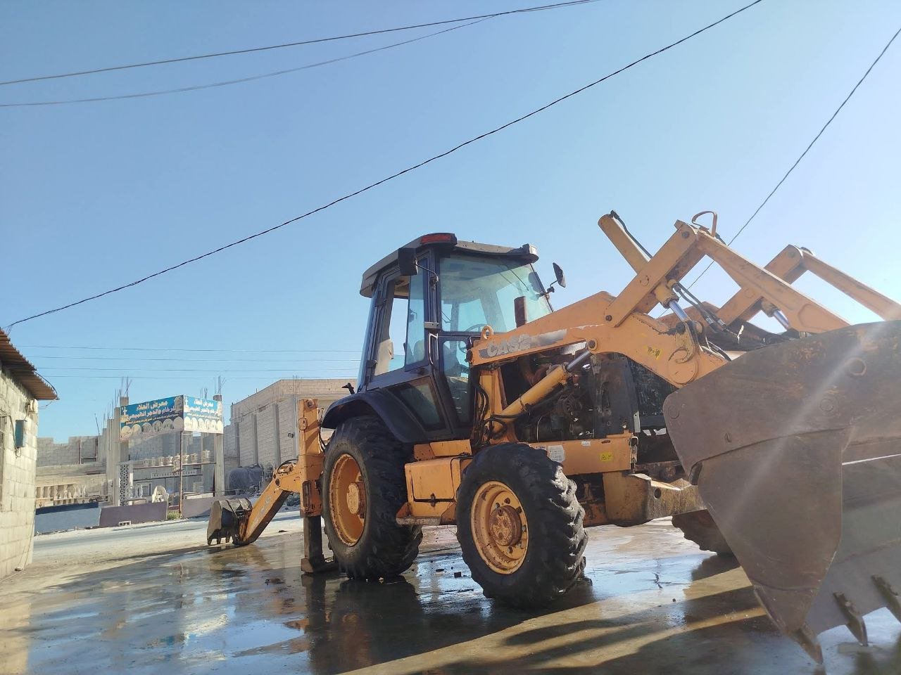 Wheel Loader for Sale in Syria, Case Loader 2003 Located in Damascus, Heavy Equipment Market Syria