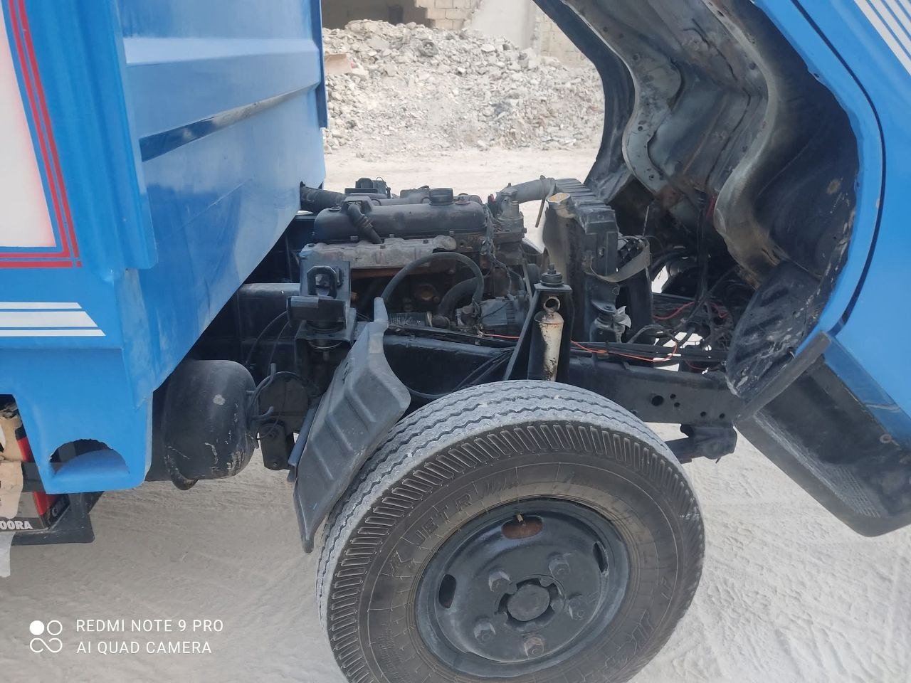Mazda Dump Truck for Sale in Syria, 1977 Model Registered 2010, Good Condition, Located in Damascus, Best Dump Truck Deals