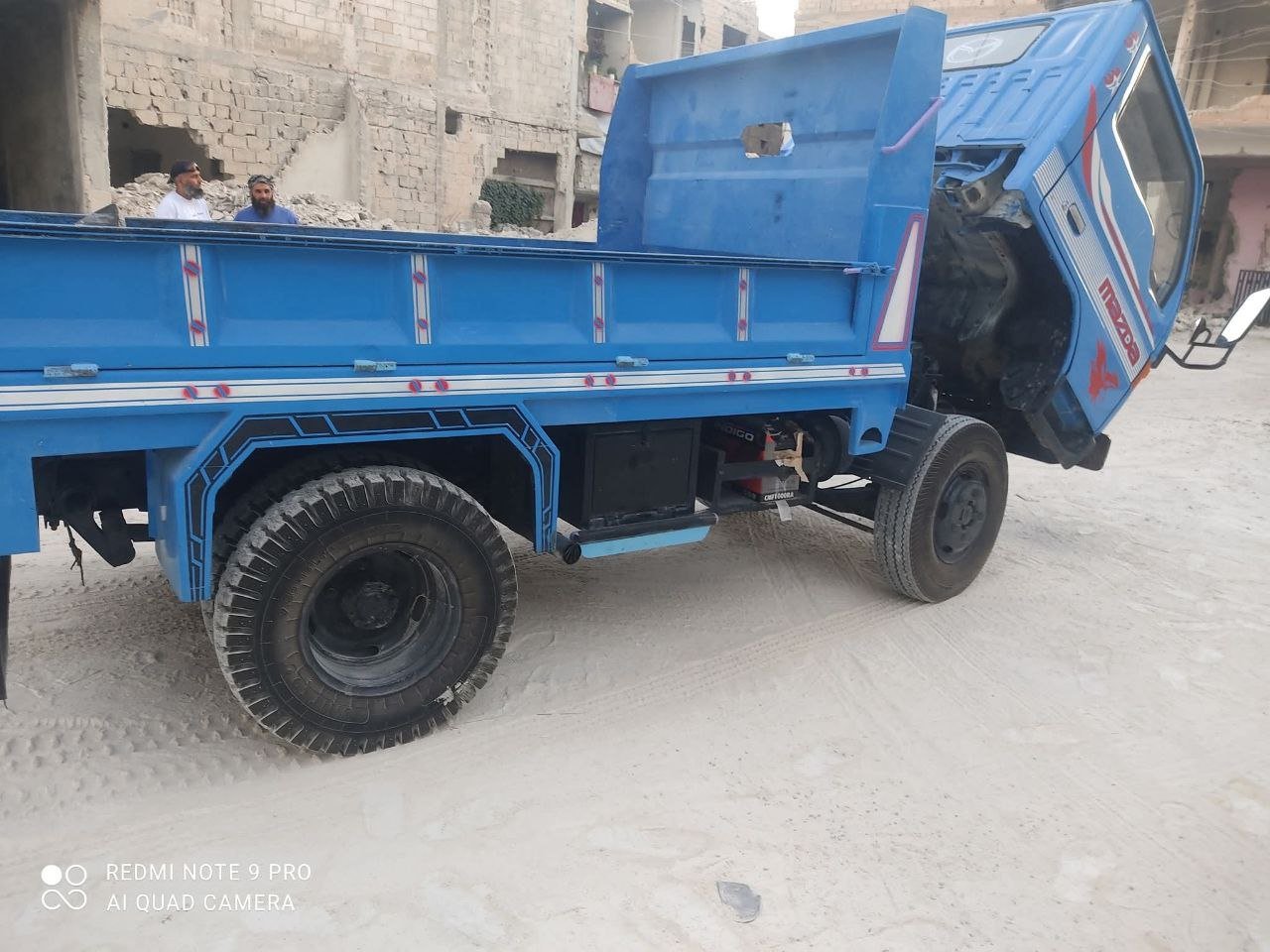 Mazda Dump Truck for Sale in Syria, 1977 Model Registered 2010, Good Condition, Located in Damascus, Best Dump Truck Deals