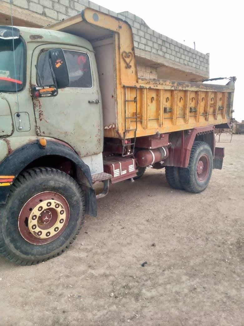 Dump Truck for Sale in Syria, Mercedes 460 Tipper Truck 1997 Model in Excellent Condition, Located in Damascus, Best Heavy Equipment Deals