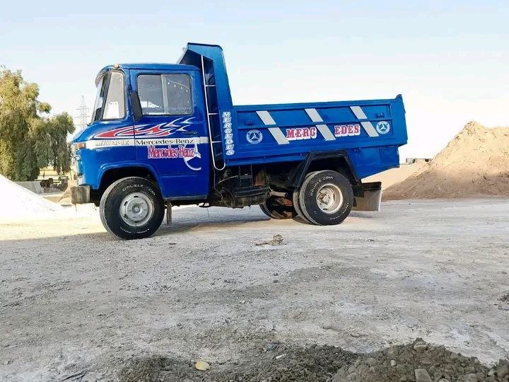 قلاب مرسيدس للبيع في سوريا، قلاب مرسيدس موديل 1971 مسجل 1975 بحالة جيدة، تواجد الحسكة، أفضل الأسعار على الشاحنات الثقيلة