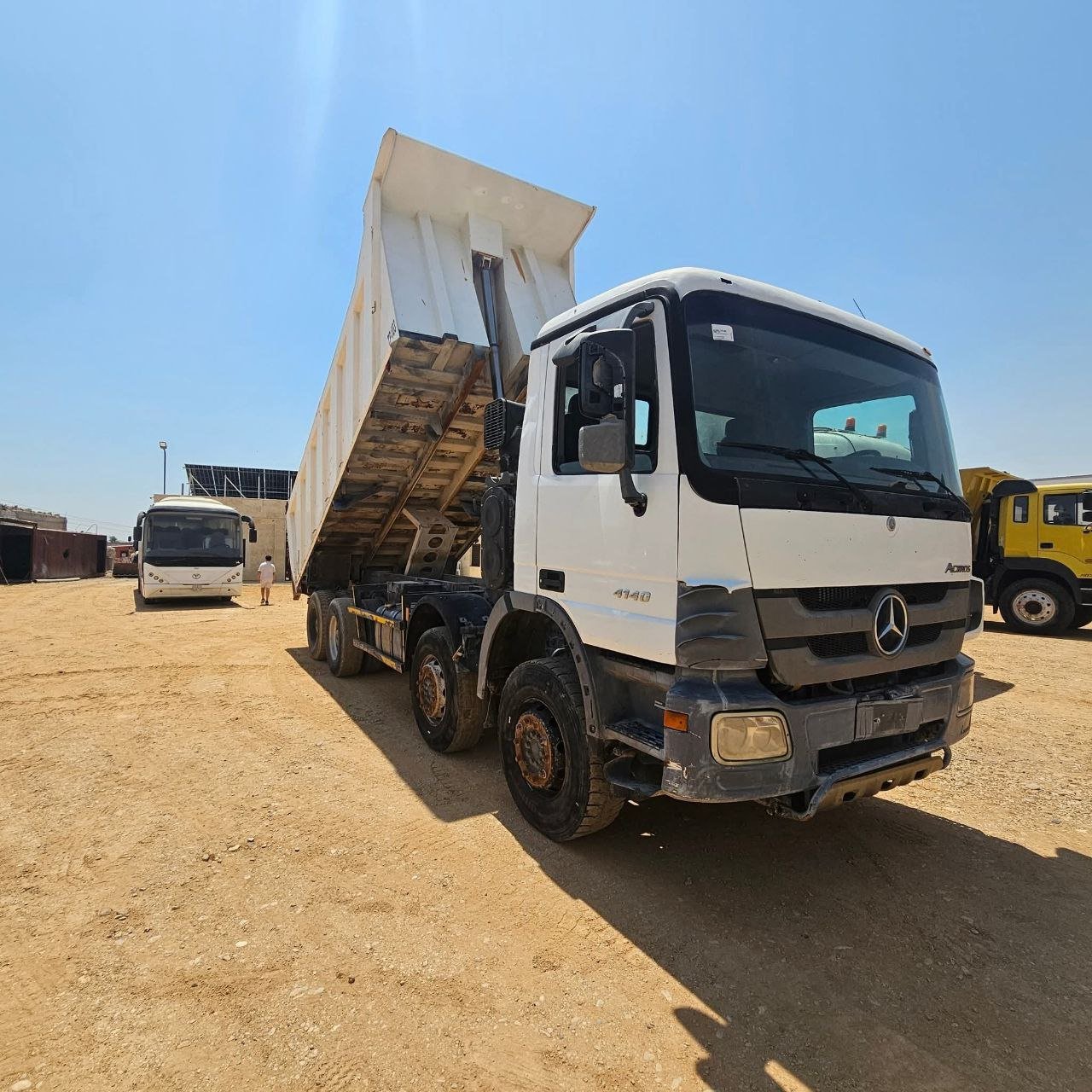 Mercedes Dump Truck for Sale in Syria, Mercedes Actros MB3 4041 2014 Model in Excellent Condition, Located in Damascus, Best Heavy Trucks & Equipment Deals