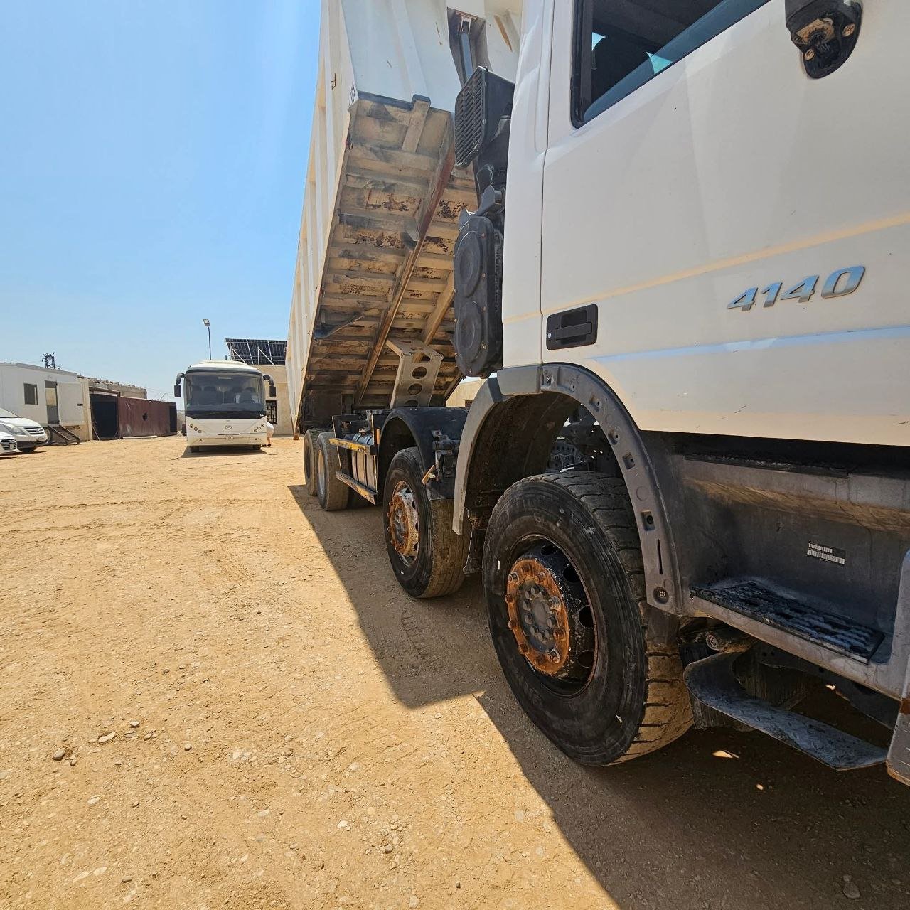 Mercedes Dump Truck for Sale in Syria, Mercedes Actros MB3 4041 2014 Model in Excellent Condition, Located in Damascus, Best Heavy Trucks & Equipment Deals