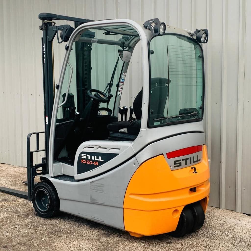 ستافة كهربائية للبيع في سوريا، فوركليفت كهرباء STILL RX20-18 ألمانية موديل 2015 بحالة ممتازة، تواجد إدلب، أفضل أسعار الرافعات الكهربائية والمعدات الثقيلة