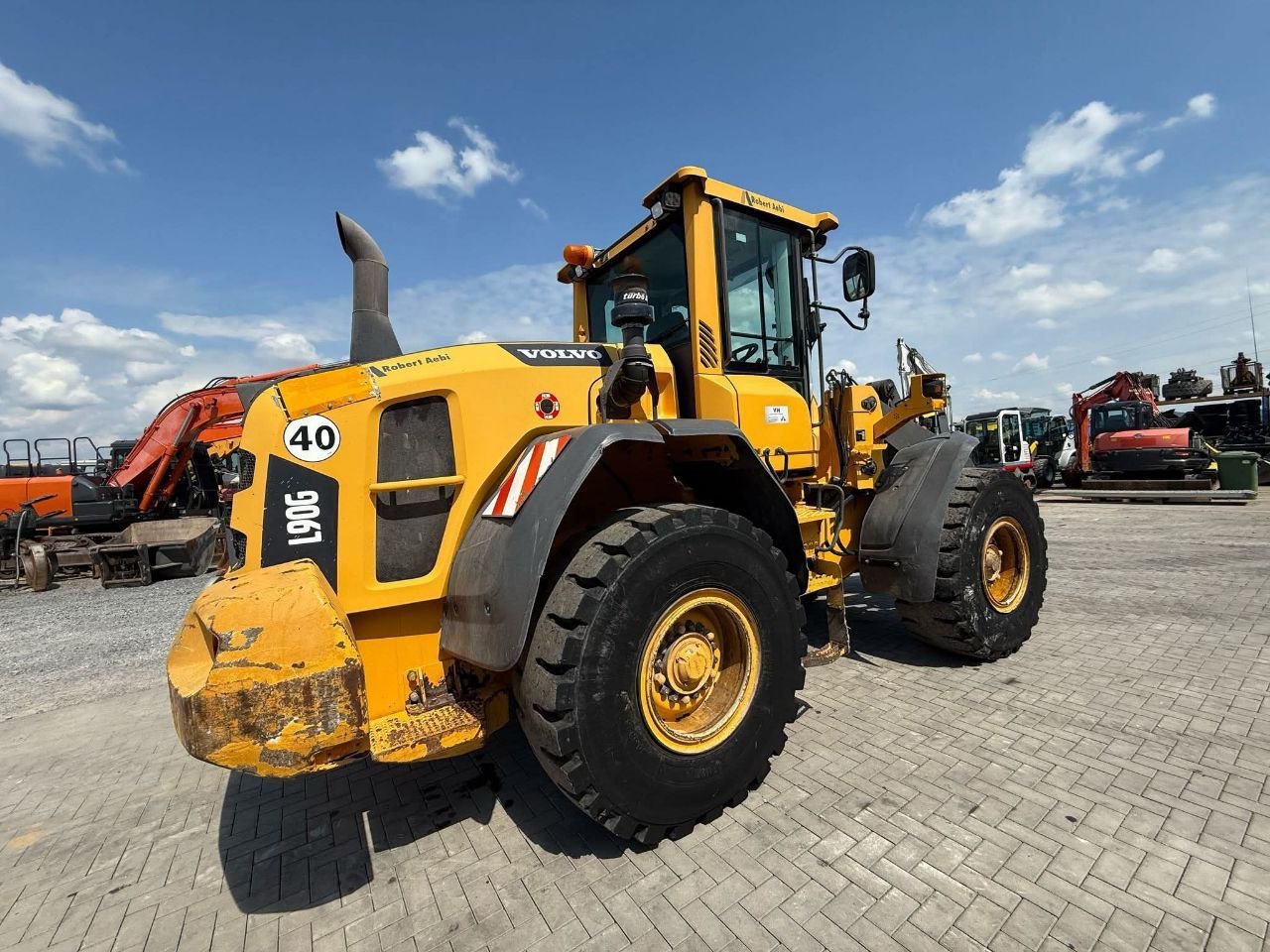 تركس فولفو للبيع في حلب , لودر فولفو L90G موديل2014   تواجد حلب, أفضل موقع لبيع المعدات الثقيلة في سوريا