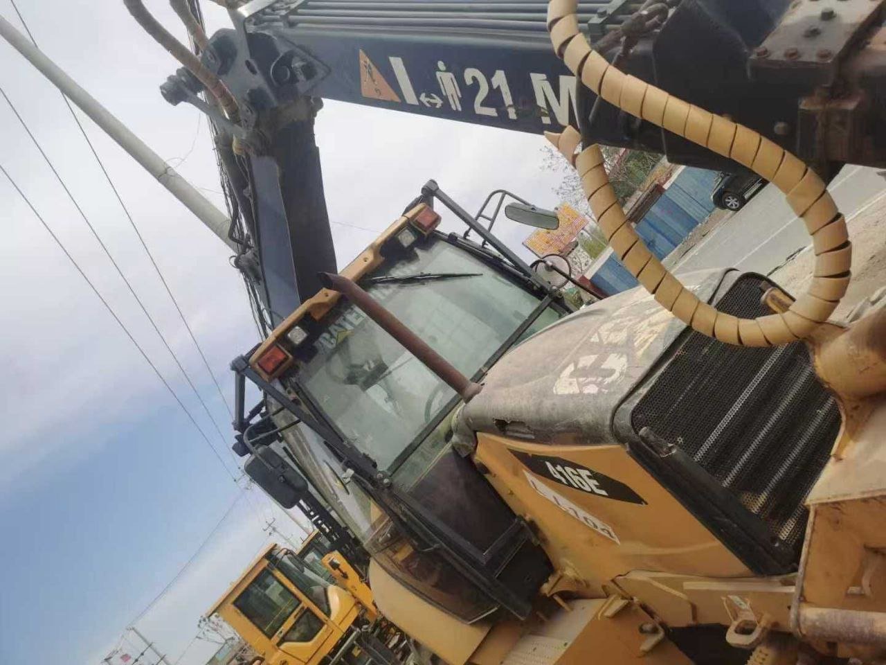 Caterpillar trucks in Damascus, Caterpillar 416, 1997 model, Damascus, the best site for selling heavy equipment in Syria