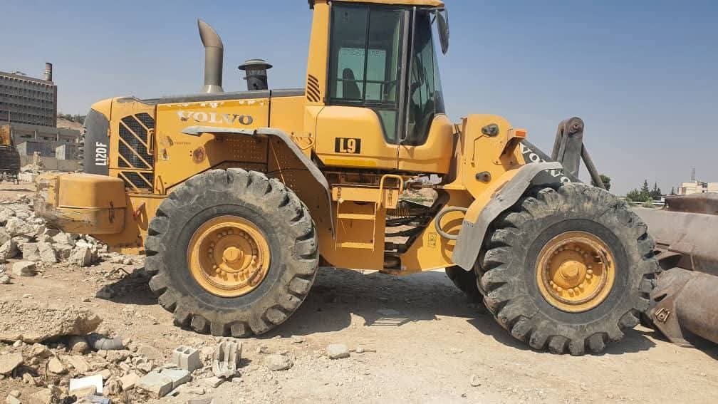 تركسات للبيع في دمشق, لودر فولفو L120 سي مديل 2008 تواجد دمشق, أفضل موقع لبيع المعدات الثقيلة في سوريا