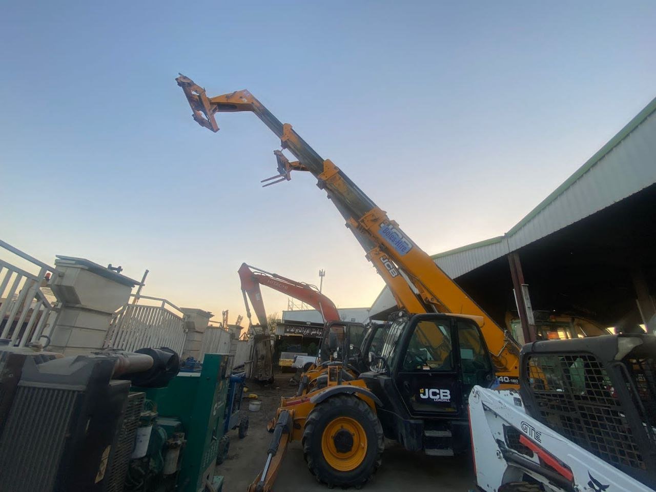 JCB Telehandler for Sale in Syria , JCB 140 Telehandler 2018 Model with Delivery Available Across All Syrian Provinces , Best Marketplace for Heavy Equipment in Syria