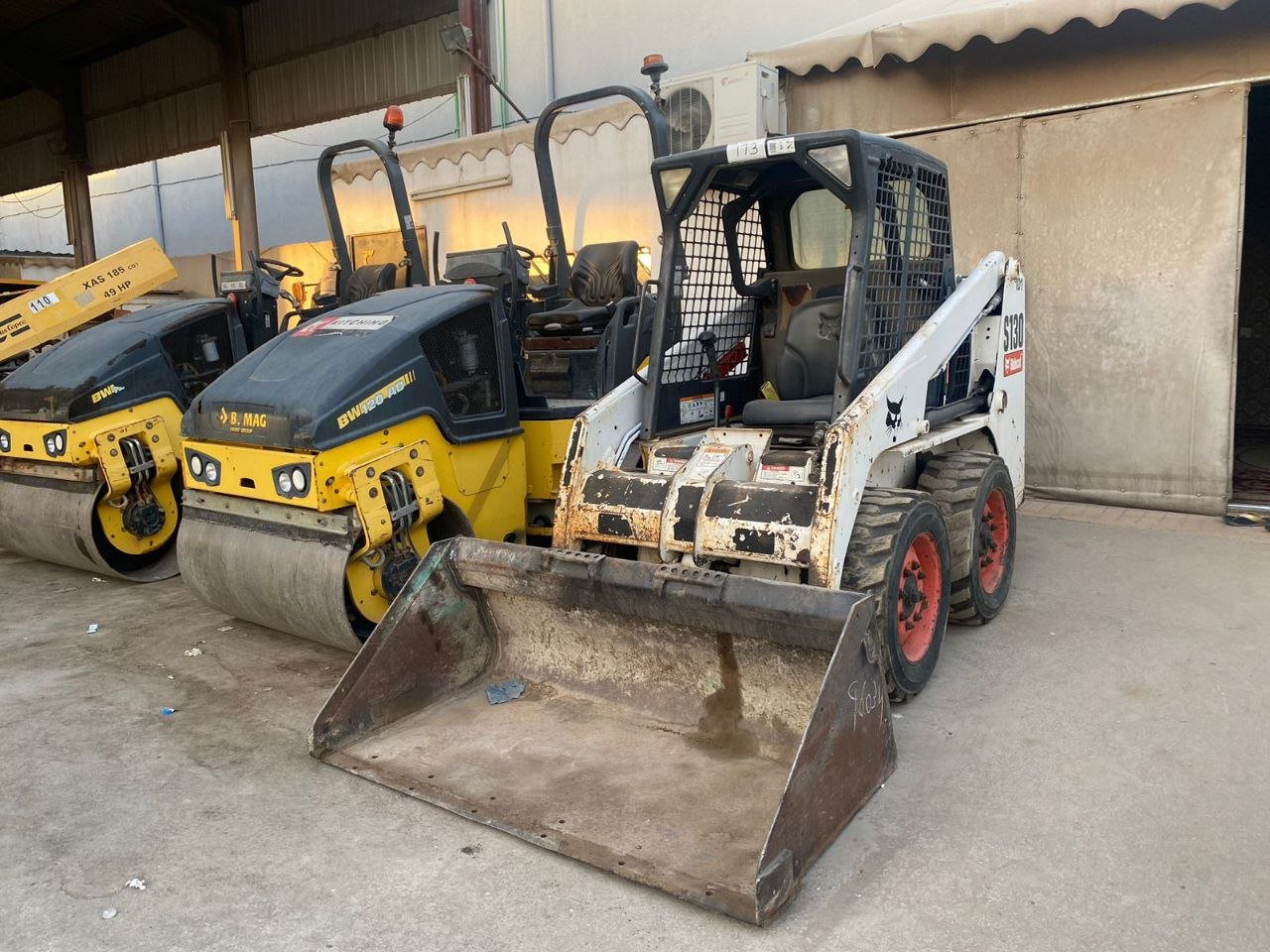 بوبكات للبيع في سوريا , Bobcat S130 موديل 2013 امكانية التوصيل لكل المحافظات السورية , أفضل موقع لبيع المعدات الثقيلة في سوريا