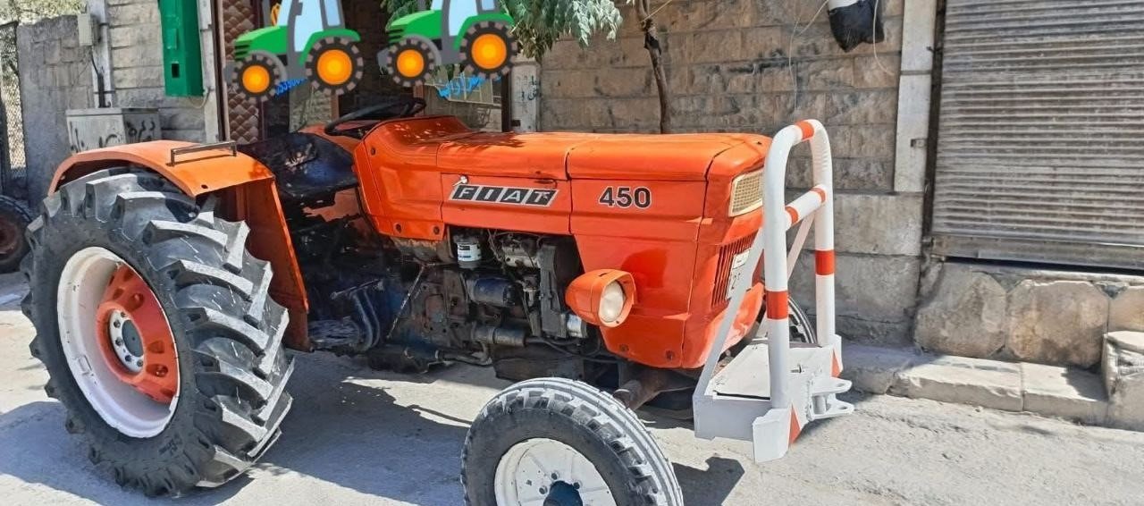 تركتور للبيع في سوريا, fiat 450 موديل 2002 تواجد ادلب, أفضل موقع لبيع المعدات الثقيلة في سوريا