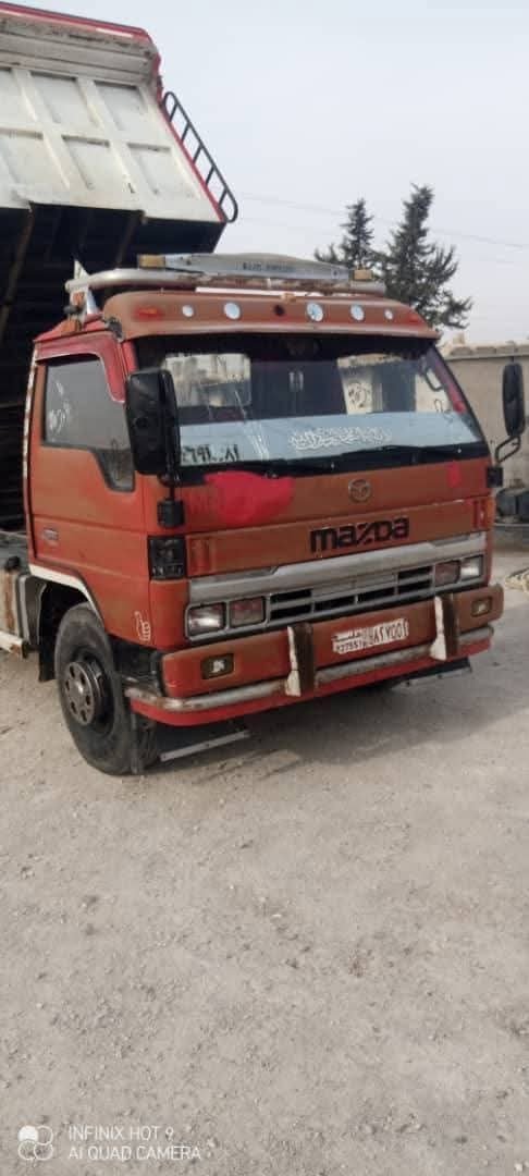 شاحنة قلاب مازدا للبيع في سوريا , قلاب Mazda 4100 موديل 1971 تواجد دمشق , أفضل موقع لبيع الشاحنات والمعدات الثقيلة في سوريا