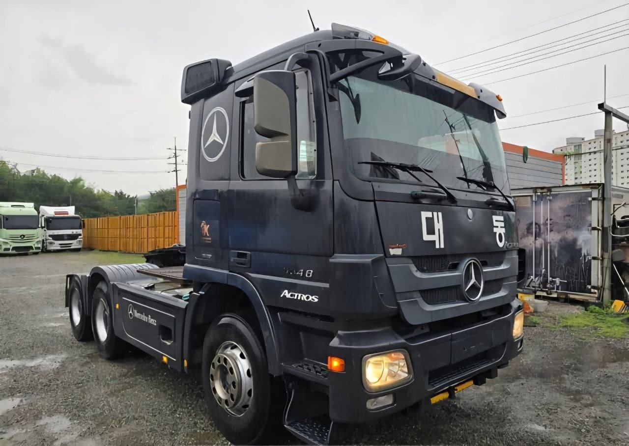 Truck head for sale in Syria, MERCEDES-BENZ ACTROS model 2011 located in Aleppo, the best site for selling trucks and heavy equipment in Syria.