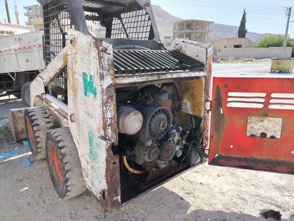 بوبكات للبيع في سوريا, بوبكات 643 موديل 1998 تواجد حلب, أفضل موقع لبيع الشاحنات والمعدات الثقيلة في سوريا