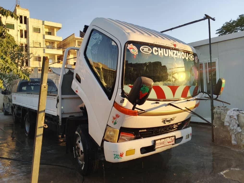 Truck for sale in Syria, Changan 206 model 2007 located in Idlib, the best site for selling trucks and heavy equipment in Syria.