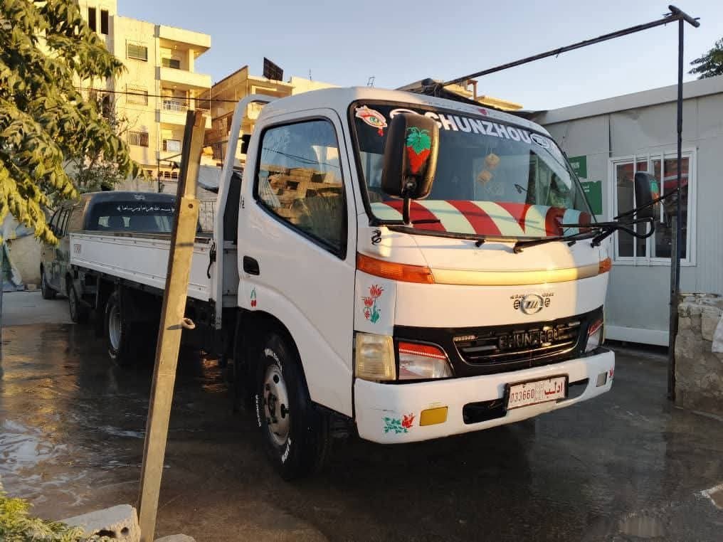 Truck for sale in Syria, Changan 206 model 2007 located in Idlib, the best site for selling trucks and heavy equipment in Syria.