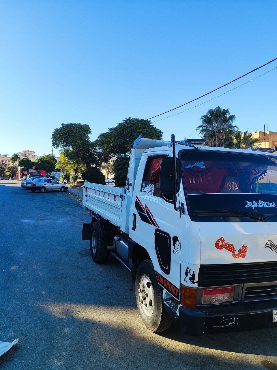 Kia truck for sale in Damascus, Kia 3600 model 1996 located in Damascus, the best site for selling trucks and heavy equipment in Syria
