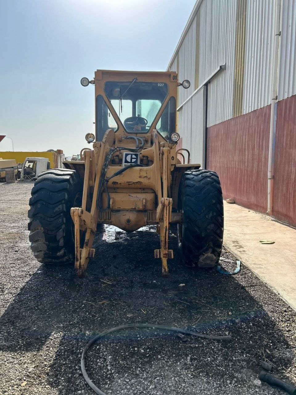 CAT loader for sale in Damascus, CAT 950C model 1972 located in Damascus, the best site for selling trucks and heavy equipment in Syria
