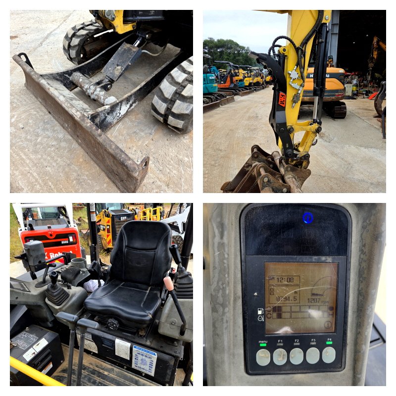 متوفر في دمشق, حفار متوسط صغير 3.5 طن سنة الصنع 2019