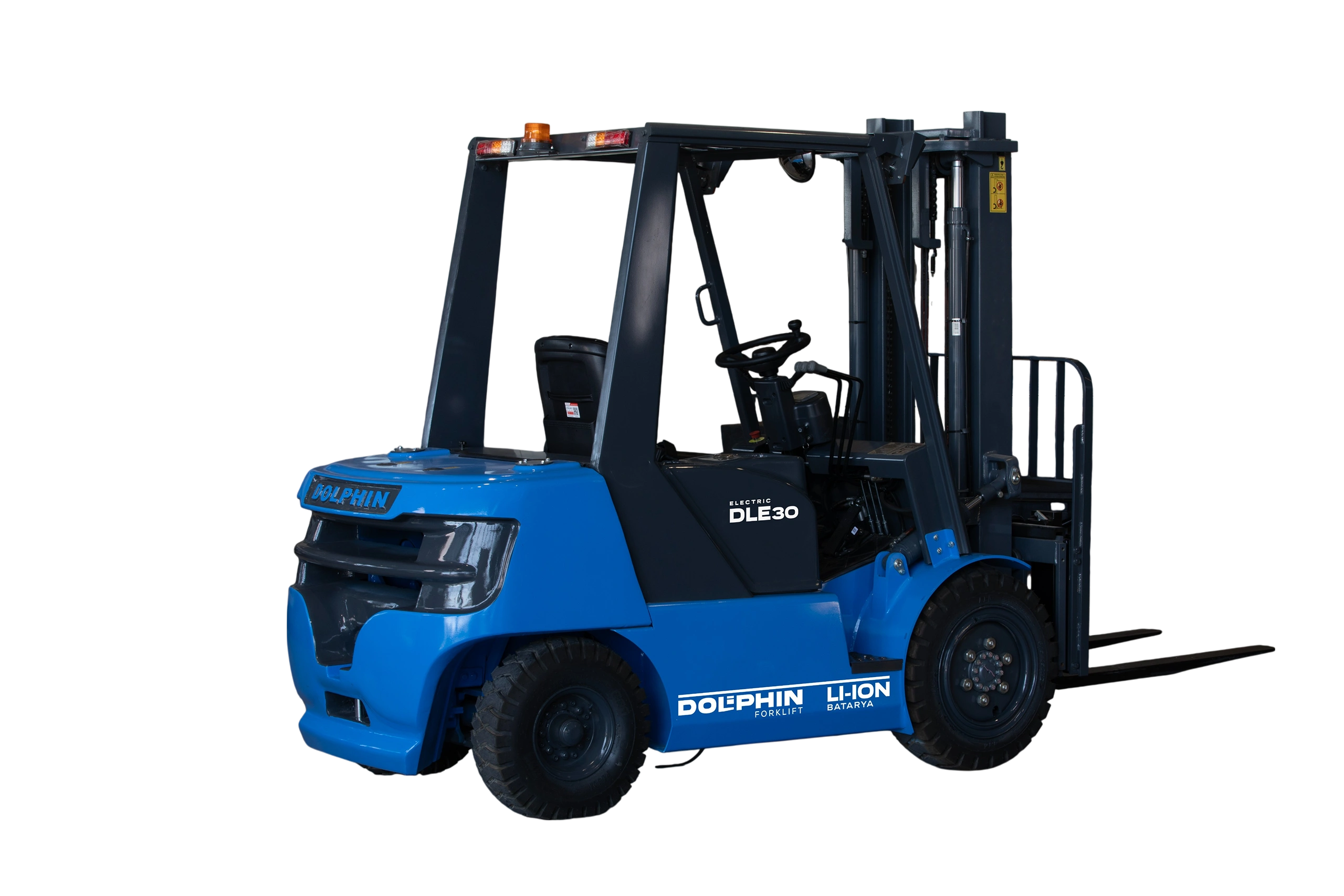 DOLPHIN Forklift Li-ION DLE-30 | 3 Ton Electric Forklift, for Import from Turkey (4.7M Lift)
