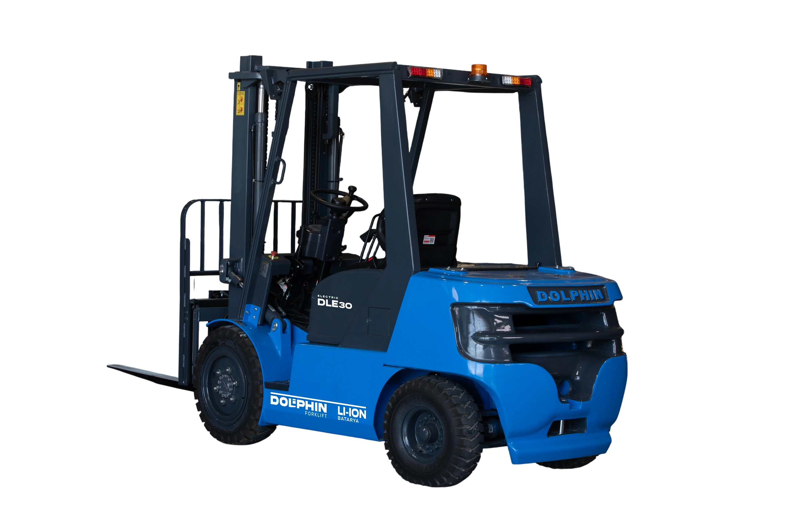 DOLPHIN Forklift Li-ION DLE-30 | 3 Ton Electric Forklift, for Import from Turkey (4.7M Lift)