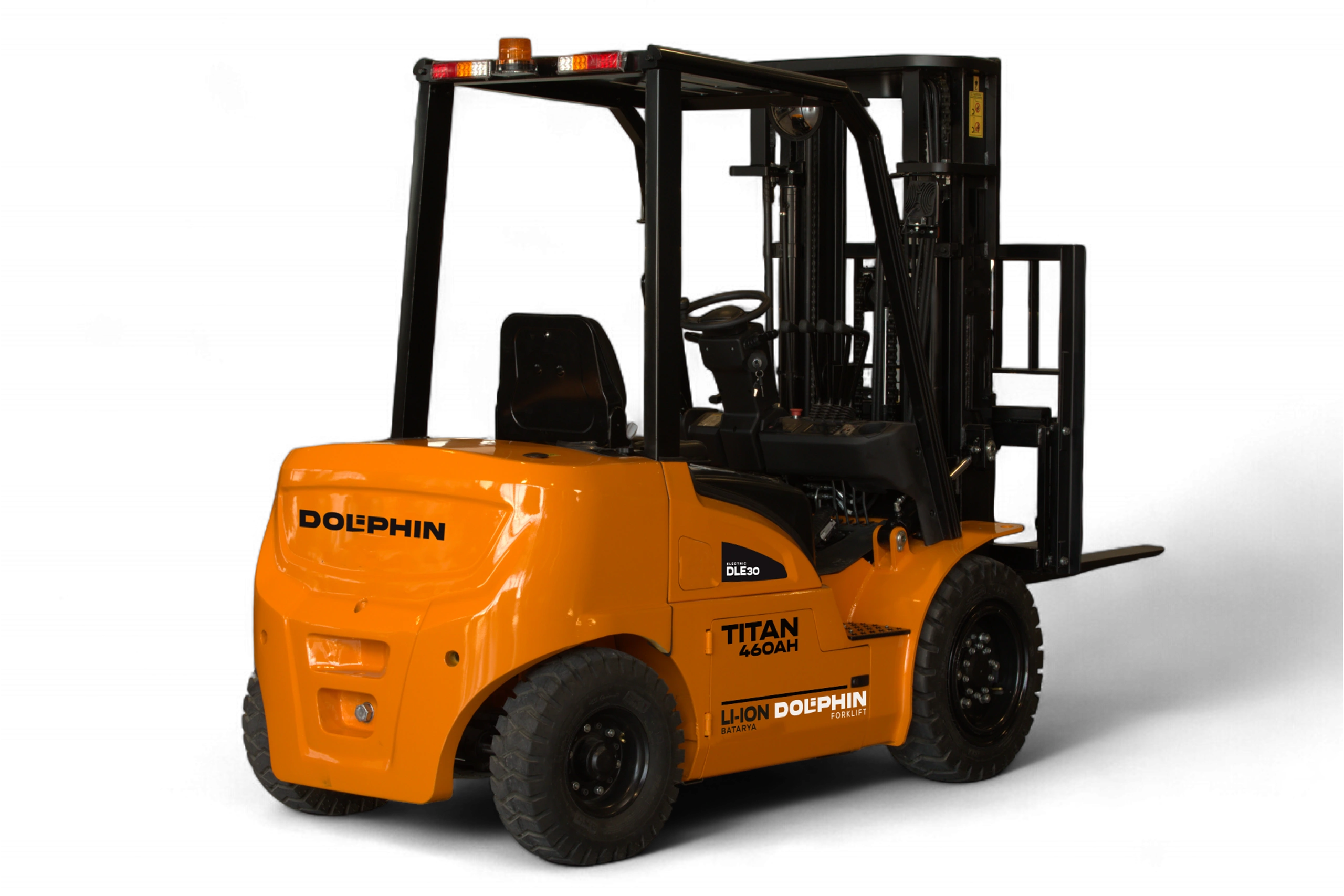 DOLPHIN FORKLIFT TITAN DLE-30-, Height 6m | 3 Ton Electric Forklift | 6 Meter Lift Height | For Sale in Aleppo, Syria (Imported from Turkey)