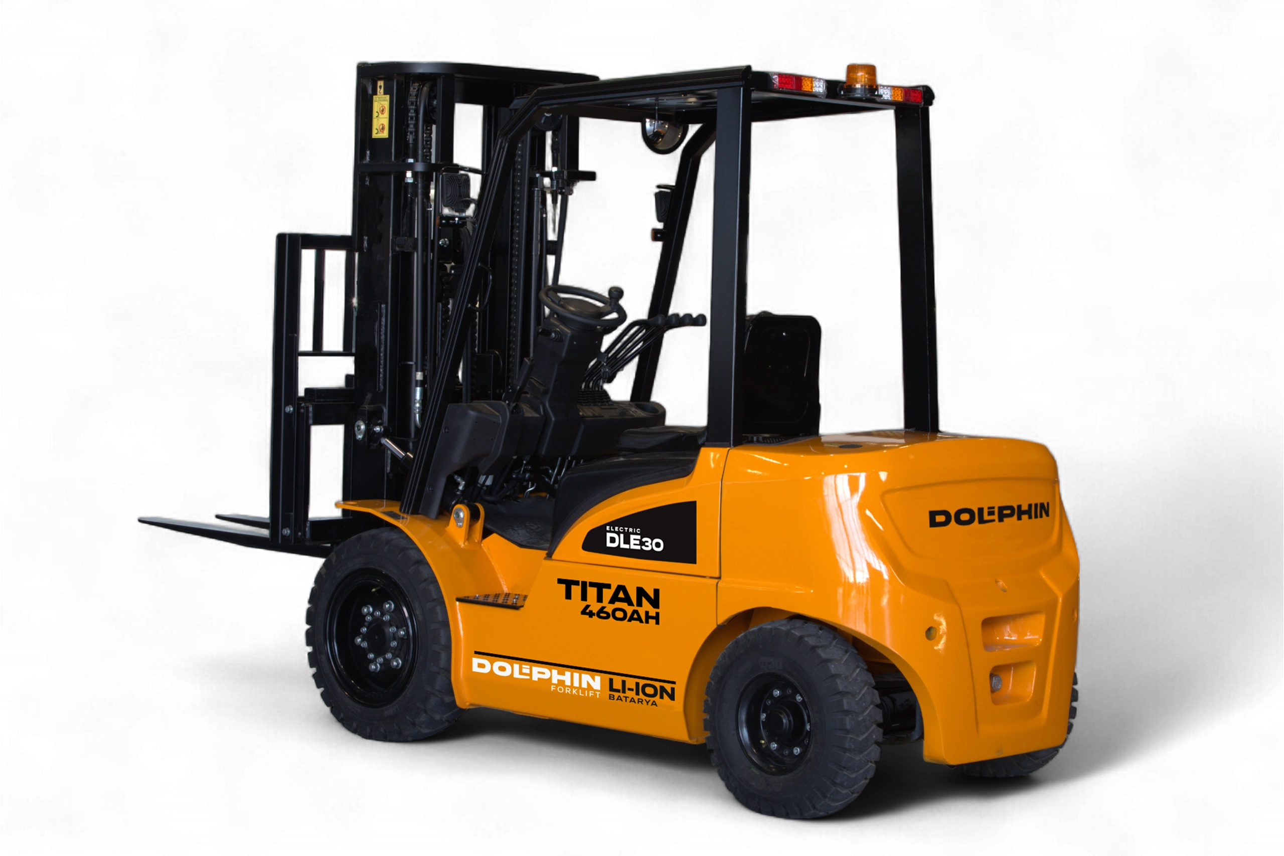 DOLPHIN FORKLIFT TITAN DLE-30-, Height 6m | 3 Ton Electric Forklift | 6 Meter Lift Height | For Sale in Aleppo, Syria (Imported from Turkey)