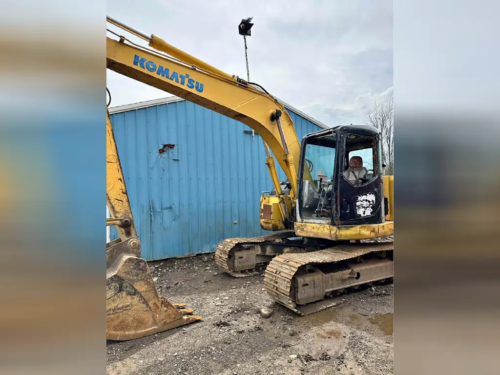 Komatsu Excavator for sale in Idlib, Komatsu PC138US model 2006, located in Idlib, the best site for selling trucks and heavy equipment in Syria