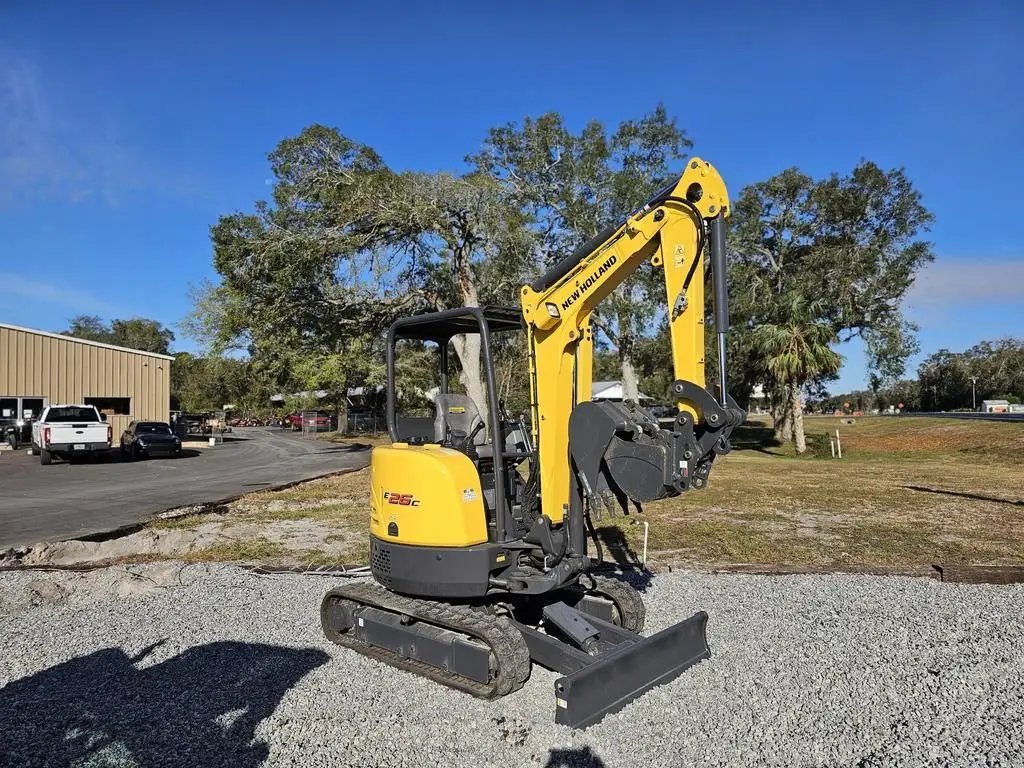 New Holland Excavator for sale in Idlib, New Holland E26C model 2016 located in Idlib, the best site for selling trucks and heavy equipment in Syria