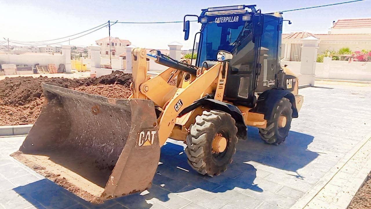 Caterpillar loader for sale in Damascus, Caterpillar 906H model 2008, located in Damascus. The best site for selling trucks and heavy equipment in Syria.