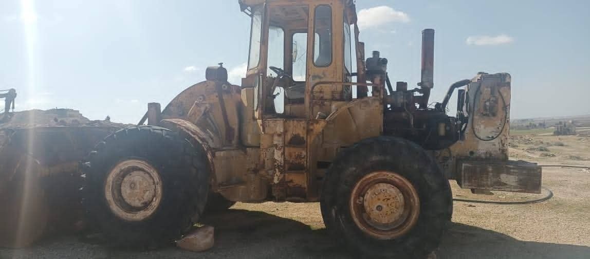 لودر كتربلر للبيع في دمشق, كتربلر FM500 موديل 2007 تواجد دمشق, أفضل موقع لبيع الشاحنات والمعدات الثقيلة في سوريا