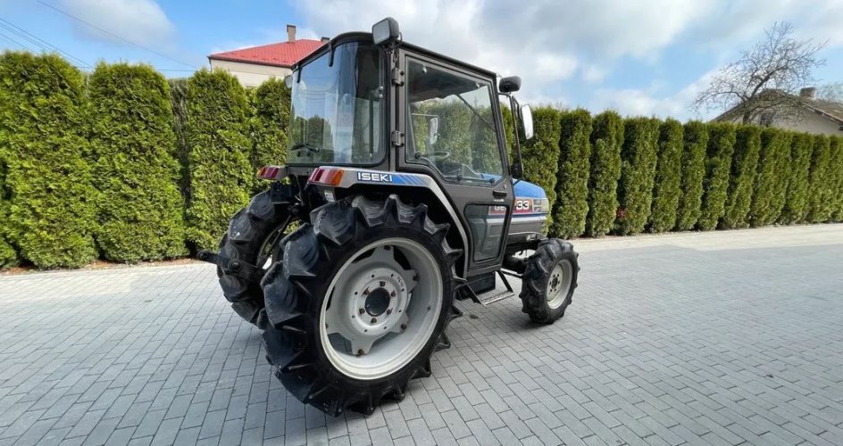 Iseki tractor for sale in Homs, Iseki 33 model 2005, located in Homs, the best site for selling trucks and heavy equipment in Syria
