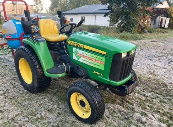 Deere tractor for sale in Homs, Deere 3036E model 2016, located in Homs, the best site for selling trucks and heavy equipment in Syria