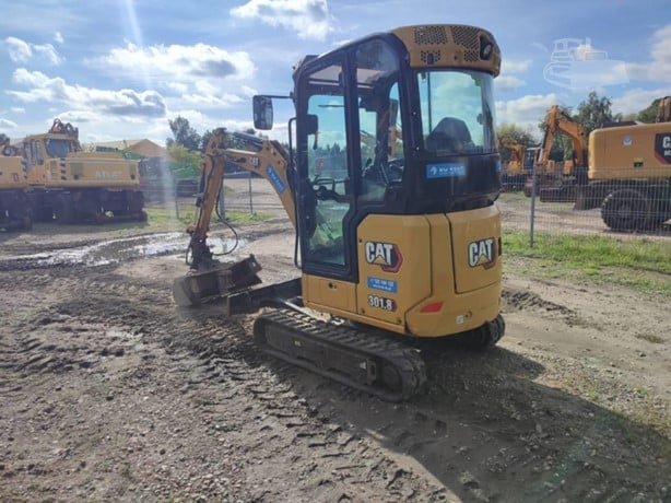 Caterpillar excavator for sale in Homs, Caterpillar 301.8, 2020 model, located in Homs, the best site for selling trucks and heavy equipment in Syria