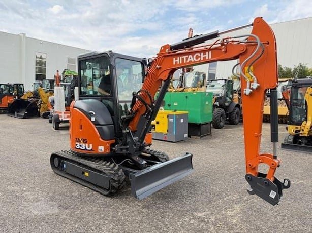 HITACHI excavator for sale in Damascus, HITACHI ZX33U model 2020 available in Damascus, the best site for selling trucks and heavy equipment in Syria