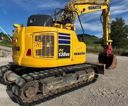 KOMATSU excavator for sale in Damascus, KOMATSU PC138US model 2022 available in Damascus, the best site for selling trucks and heavy equipment in Syria